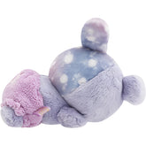 Meet your new celestial companion! One of our favorite clans from San-X, this super cool gang is not easy to find which adds to the uniqueness of this amazingly designed and adorable Sentimental Circus baby plushie crawls straight out of a starlit dream, featuring an enchanting purple galaxy design that captures the magic of the night sky.